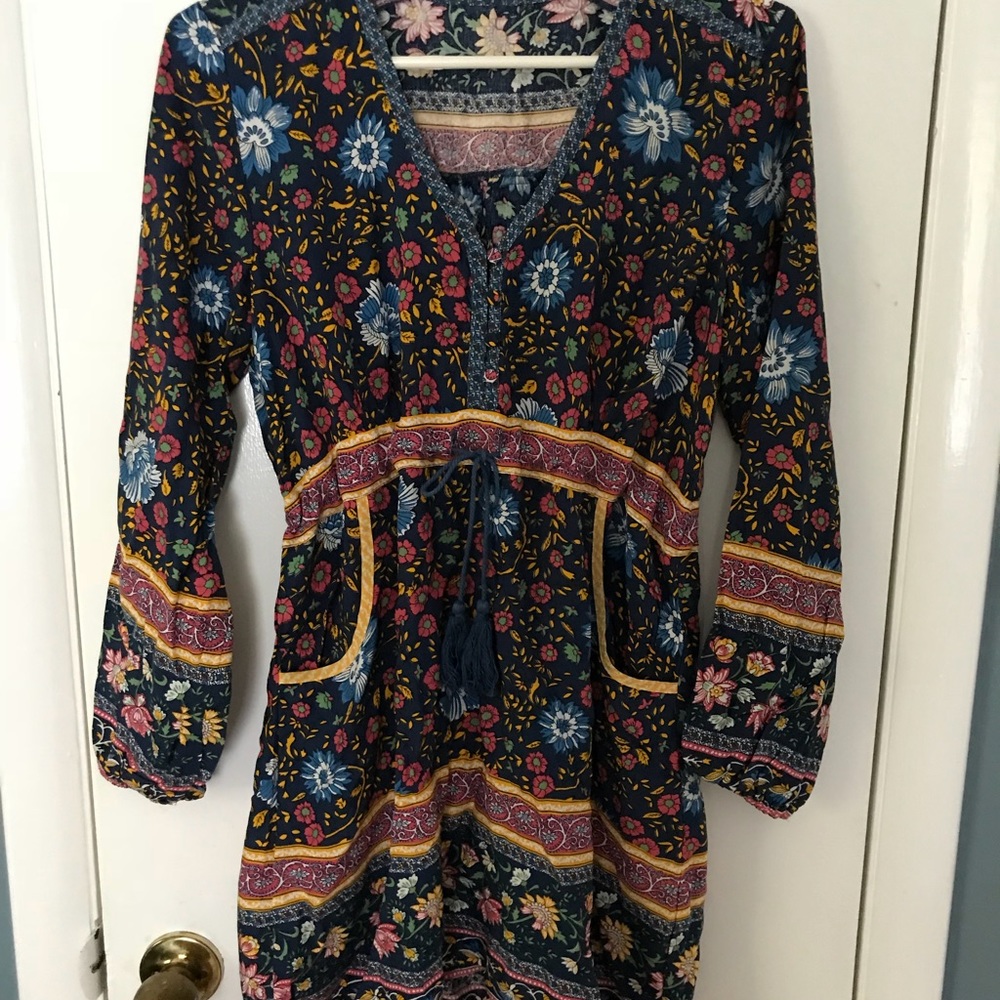 Copy/fake Spell & The Gypsy Blue Mini Dress